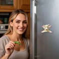 thumbnail image 5 of Cute Fridge Mini Animals For Fridge Food For Cute Refrigerator Stickers For Kitchen Decorative Strong Cloth Home . Book Stickers for Kids Small Kid Stickers Photography Portfolio Boxes 1000 Stickers, 5 of 5