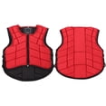 thumbnail image 2 of Kids Equestrian Vest,  Protective Equestrian Protective Vest Comfortable Foam Padded  For Horse Riding Protector For Horse Riding Training CS,CM,CL, 2 of 8