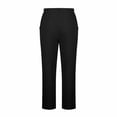 thumbnail image 4 of WRKEKC Casual Pants for Men Relaxed Fit Straight Leg Beach Pants with Drawstring and Pockets Solid Color for Summer Wear, 4 of 6