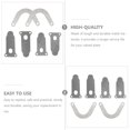 thumbnail image 3 of 6Pcs Silent Oil Free Air Compressor Pump Head Valve Plates Belt Piston Machine, 3 of 9