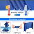 thumbnail image 3 of Serviette Rafraîchissante, Ensemble de 3, Serviettes de Sport en Microfibre, Rafraîchissante, Serviette Rafraîchissante à Séchage Rapide pour un Refroidissement Instantané, Serviette Glacée, Serviette Rafraîchissante pour le Entraînement Physique, Sports, Voyage, Yoga, 3 of 7