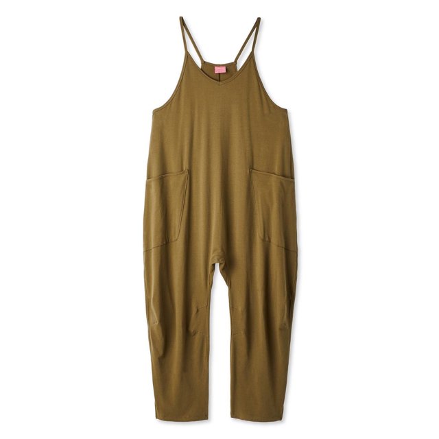 Paisley Sky Maternity Baggy Pocket Jumpsuit