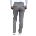 thumbnail image 4 of Adar Pro Heather Sarraus pour Femmes - Pantalon de Sarrau Fuselé Coupe Ajustée - P4100H - Gris Chiné - 2X, 4 of 6