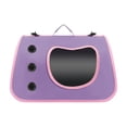 thumbnail image 1 of Lksixu Pet Supplies SingleShoulder Cats Carrier Portable Handheld Pet Bag For Outdoors Large Capacity Foldable Pet Backpack Cats Airline-Approved Carrier for Small Dogs and Cats, 1 of 6