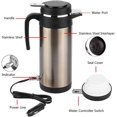 thumbnail image 2 of Car Kettle, Stainless Steel Car Truck Travel Kettle 1200 ML Cup Fast Cooking For Tea Coffee (12V), 2 of 7