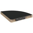 thumbnail image 4 of vidaXL Floating Corner Shelf Black 35x35x3.8 cm MDF, 4 of 5