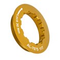thumbnail image 2 of Aluminum Alloy Cassette Lock Ring, Fine Thread Cassette Lockring Non Drop CNC Cutting  For Cycling Black,Red,Blue,Gold, 2 of 8