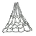 thumbnail image 1 of Metal Basketball Net Chain Net Sports Basket Frame Two-color Net All-weather Basketball Hoop Basket Net Indoor And Outdoor Gener, 1 of 11