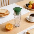 thumbnail image 4 of Manual Citrus Juicer Hand Press Squeezer for Lemons Oranges Limes, Green Yellow Plastic, Portable Compact Handheld Fruit Press, Dishwasher Safe, 4 of 6
