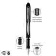 thumbnail image 3 of Stylos à bille uni® Jetstream, pointe moyenne (1,0 mm), noir, paquet de 3, 3 of 9