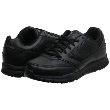 Skechers for Work Chaussure de Service Alimentaire pour Homme Nampa, Polyuréthane Noir, 13 M US