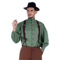 thumbnail image 1 of The Pirate Dressing C1292 Seigneur Shirt- Green - Extra Large, 1 of 1