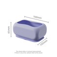 thumbnail image 3 of Suction Cup Tissue Storage Rack Paper Towel Container Wall Mounted Silicone Tissue Dispenser Fashionable Tissue Box Fashionable Tissue Box, 3 of 9