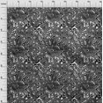 thumbnail image 4 of oneOone Polyester Spandex Tissu Noir Moiré Tissu pour Robe Tissu Imprimé Tissu au Mètre 56 Pouces de Large, 4 of 4