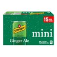 thumbnail image 1 of Schweppes Ginger Ale 15 x 222 mL, Mini cans, 1 of 4