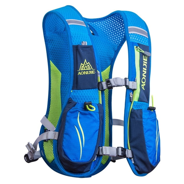 Hydration Backpack, 5.5L Running Hydration Vest, Breathable and Lightweight Marathon Trail Running Backpack for Cycling, Climbing and Hiking
