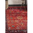 thumbnail image 2 of Safavieh Vintage Hamadan Vinal Tapis Traditionnel, 2 of 5