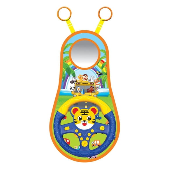 lionlar Volant Jouet Interactif Alimenté par Pile Jeu de Conduite Simulé Tigres