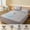 Gray 9V1, variant on Rvkxad Waterproof Fitted Bed Sheet, Non-Slip Mattress Protector Cover with Soft Fiber, All-Inclusive Bed Cover, Breathable Bedding Sheet