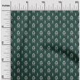 thumbnail image 1 of oneOone Coton Flex Tissu Feuilles & Imprimé Floral BTY 40 Pouces de Large, 1 of 4