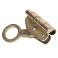 thumbnail image 2 of Safety Rope Self Locking Device, Sturdy Galvanized Steel Grab with 3 Round Holes, for Fire Rescue Aerial Work Climbing, 2 of 7