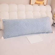 Big Savings!Soft Velvet Long Pillow for Girls, Special Side Sleeping Pillow, Leg Clamp Cushion for Dormitory, Bedside or Sofa Use, Available in Multiple Colors for Comfort and Support