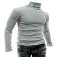 thumbnail image 1 of Pull d'Hiver Chaud en Coton Col Montant pour Hommes, 1 of 5