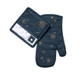 thumbnail image 1 of Thyme & Table 2-Pack Kitchen Set Oven Mitt and Potholder, Navy Celestial, 1 of 6