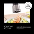 thumbnail image 3 of Cole & Mason Hampstead Precision & Electronic Pepper Mill - Grinder with LED Light - Electronic Peppercorn Mill - Stainless Steel Pepper Mill Grinder - Automatic Pepper Shaker - Stainless Steel, 3 of 7