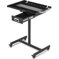thumbnail image 1 of Eastvita Towallmark Table Mobile Roulante pour Outils avec Roues - Tiroirs à Hauteur Réglable Capacité de 300 Lb 29x20x34 Pouces Noir pour Garage Atelier, 1 of 5