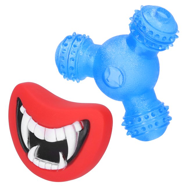 Pet Chew Toy Puppy Teething Toy Pet Food Leaking Toy Puppy Toys Pet Toys Pet Chew Toy Set Interactive Puppy Teething Red Lip Demon Food Leaking Pet Toys