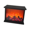 thumbnail image 4 of S SERENABLE Fireplace Lantern Decorative Portable Fireplace Flameless Fire Light Realistic Flame Atmosphere Light LED Flame Room Decor, 4 of 9