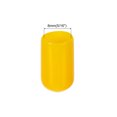 thumbnail image 2 of Unique Bargains 50 Pcs Capuchons d'Extrémité en Caoutchouc 8 mm Couvercle PVC Vinyle Protecteur de Filetage de Vis Capuchons Ronds pour Tablette en Fil Jaune, 2 of 4