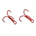 thumbnail image 3 of 3 Options Fishing Hook, 100PCS Fishhook, Fast Penetration Speed Sea Fishing For Wild Fishing 6#, 3 of 8