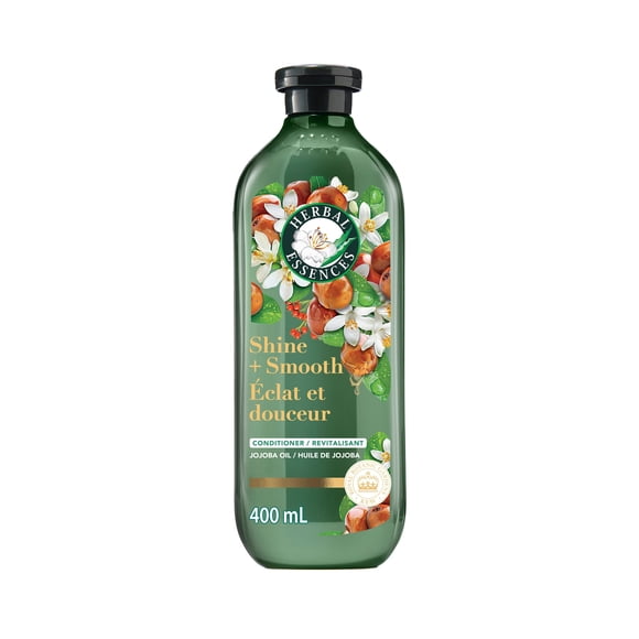 Herbal Essences Shine + Smooth Jojoba Oil Sulfate Free Conditioner, 400ml
