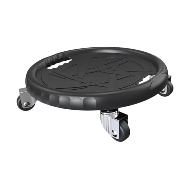 Almencla Abdominal Trainer Roller Disc Exercise Sliders for Fitness Equipment Gym Use Black