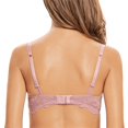 thumbnail image 4 of Wingslove Women's Beauty Sheer Lace Non Padded Underwired Unlined Balconette Bra, 4 of 4