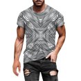 thumbnail image 1 of Machine à Imprimer des T-Shirts Mode Homme Été Col T-Shirt Motif Impression 3D Manches Courtes, 1 of 5