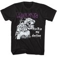 thumbnail image 1 of Misfits Die Die Black Adult T-Shirt M, 1 of 2