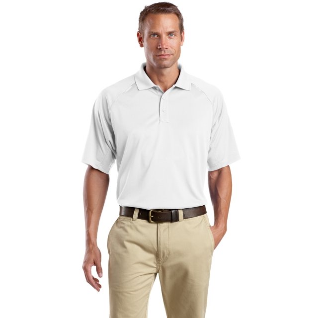 Cornerstone &174; - Sélectionnez un Polo Tactique Anti-Accrochage. Cs410 M Blanc