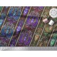 thumbnail image 3 of Soimoi Poly Georgette Fabric Stripe & Paisley Ethnic Decor Fabric Printed Yard 42 Inch Wide, 3 of 3