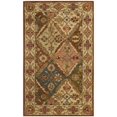 thumbnail image 1 of Safavieh Heritage Collection HG316A Handmade Traditional Oriental Beige Wool Area Rug (3' x 5'), 1 of 4