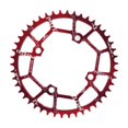 thumbnail image 3 of Bicyclette 104BCD Roue à Chaîne Vélo Rond Anneau de Chaîne 104BCD Guide de Roue de Vélo Plateau de Montagne Pièces de Roue Rouge 46T, 3 of 9