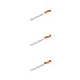 thumbnail image 3 of mmirethe Frosting Spatula Multifunctional Tool For Cake Decoration Multifunction Best Helper Offset Spatula Scimitar 10in 3Set, 3 of 6