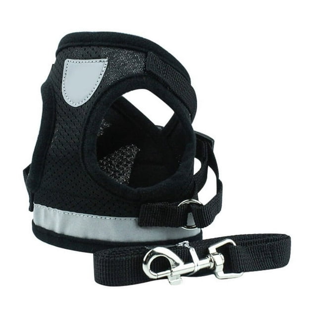 Reflective Dog Harness Adjustable Harness Collar Leash Dog Leads For Small Large Dogs Walking Running Pets Accessories