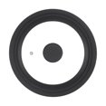 thumbnail image 4 of simhoa Glass Top Cover Tempered Silicone Replacement Pan Lid for Skillets Pots Pans Black 31cm, 4 of 8