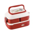 thumbnail image 1 of Czzoypi Lunch Box Double Plastic Children's Lunch Box Large Capacity Student Lunch Box Microwave Oven Adult Lunch Box BIG, 1 of 5