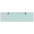 thumbnail image 3 of vidaXL Floating Shelves 2 pcs Glass 70x20 cm 8 mm, 3 of 4