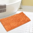 thumbnail image 4 of pdqouc Tapis de Salle de Bain Orange 19,68 Pouces Tapis de Salle de Bain Absorbant Doux et Confortable Duveteux Durable Épaissi Tapis de Salle de Bain Lavable à la Machine Réutilisable, Lavable à la Machine, Tapis de Bain pour Salle de Bain, 4 of 6