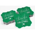 thumbnail image 4 of Inkdotpot Real Silver Foil Bracket Shape Paper Hang Tags Thanks From The New Wedding Favor Tags Pack Of 100, 4 of 7
